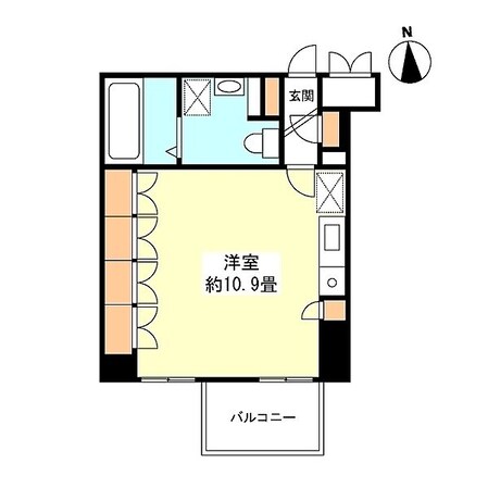 グランカーサ新宿御苑の物件間取画像